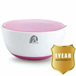 Abbie & Bobby Anti Slip Bowl Pink