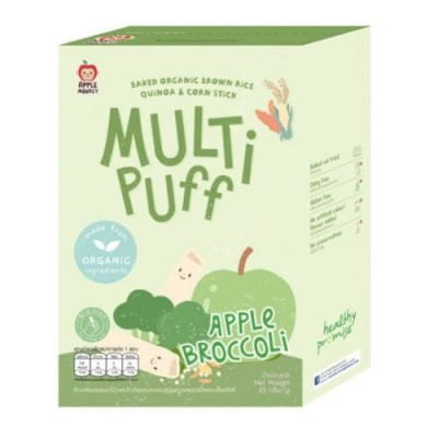 Apple Monkey Organic Multi Puff APPLE BROCCOLI