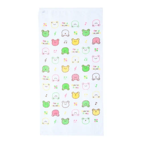 Autumnz Baby Bath Towel SMILEY FROG