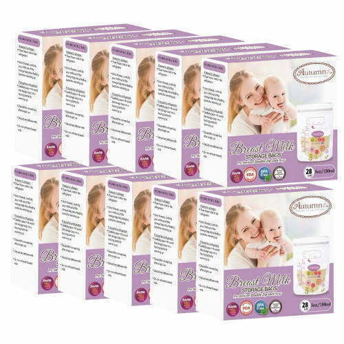 Autumnz Breastmilk Storage Bags 5oz x 10