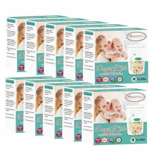 Autumnz Breastmilk Storage Bags 7oz x 10