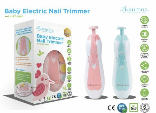 Autumnz Electric Baby Nail Trimmer