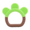 Autumnz Garden Silicone Teether GREEN BROWN