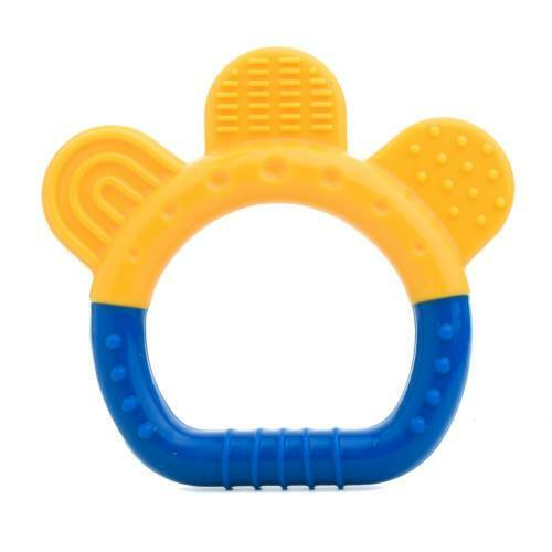 Autumnz Garden Silicone Teether YELLOW BLUE