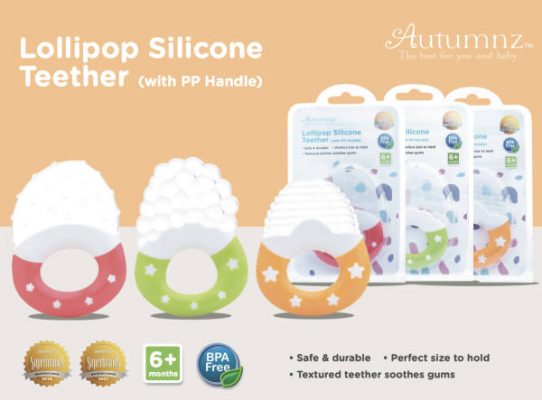 Autumnz Lollipop Silicone Teether