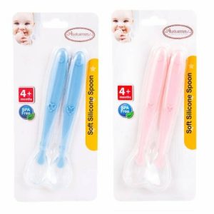 Autumnz Soft Silicone Spoon 2pcs