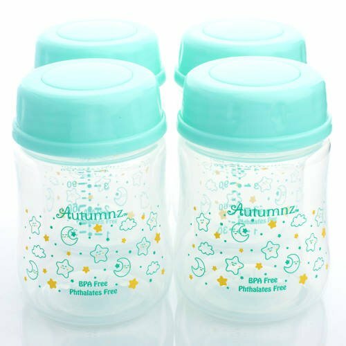 Autumnz Wide-Neck Breastmilk Storage Bottle MOONSTAR TURQUOISE