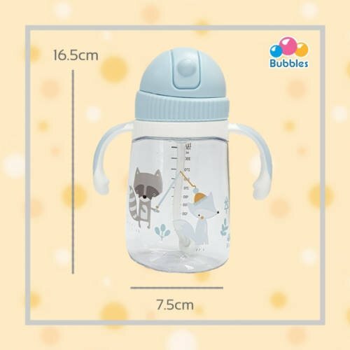 Bubbles: 2-in-1 Tritan Straw Bottle