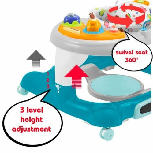 Bubbles 3-in-1 Baby Walker RAY