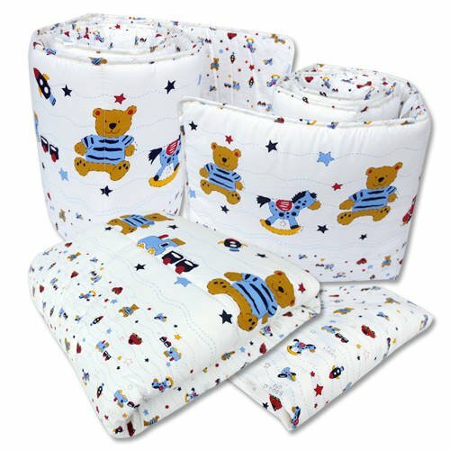 Bumble Bee 4pcs Crib Set FUN TIME