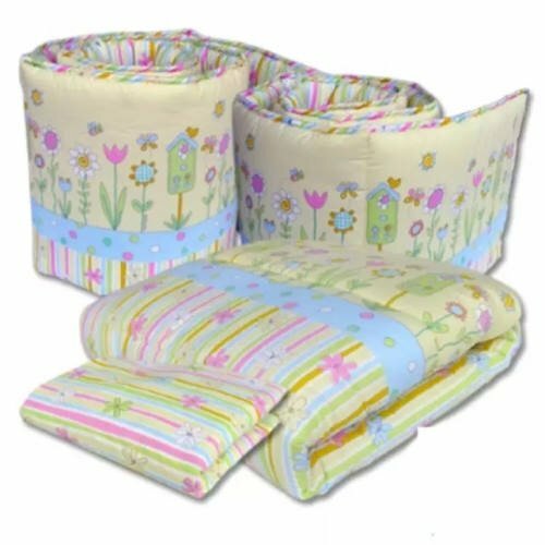 Bumble Bee 4pcs Crib Set LOVELY GARDEN