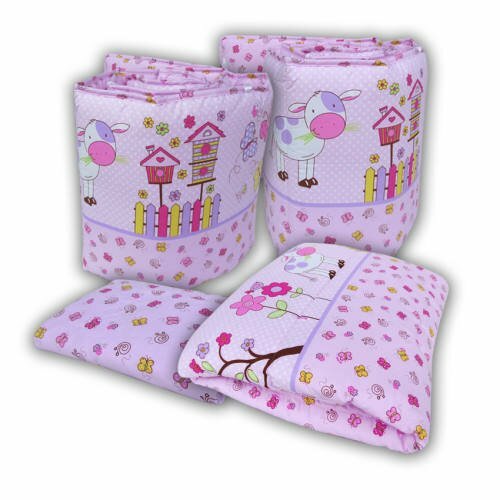 Bumble Bee 4pcs Crib Set SPRING BLOSSOM TIME