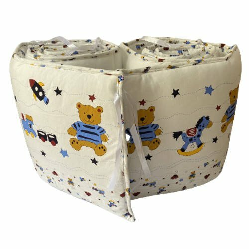 Bumble Bee Cot Bumper FUN TIME