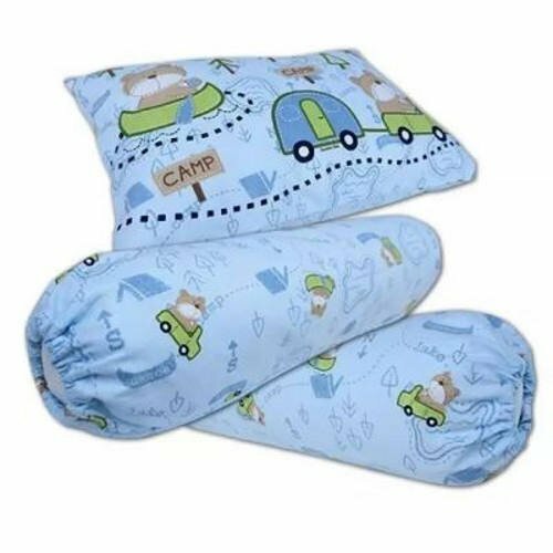 Bumble Bee Pillow & Bolster Set BEAR TREKKING TRIP