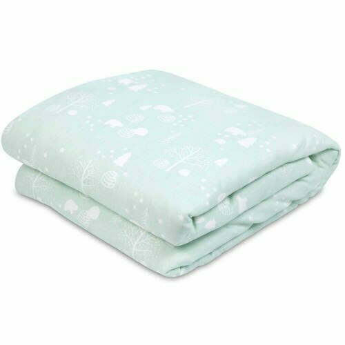 Comfy Baby Comforter GREEN BEAR