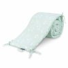 Comfy Baby Cot Bumper GREEN BEAR