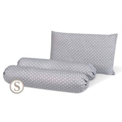 Comfy Baby Pillow & Bolster Set PINK POLKA DOT