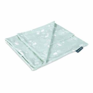 Comfy Baby Pillow Case GREEN BEAR