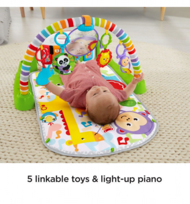 Fisher-Price Deluxe Kick & Play Piano