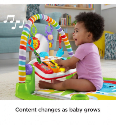 Fisher-Price Deluxe Kick & Play Piano