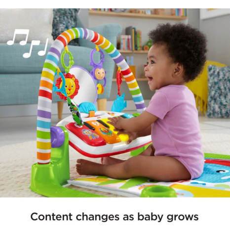 Fisher-Price Deluxe Kick & Play Piano