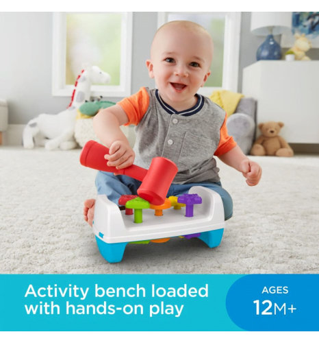 Fisher-Price Tap & Turn Bench