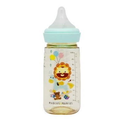 Marcus & Marcus PPSU Transition Feeding Bottle 330ml Marcus