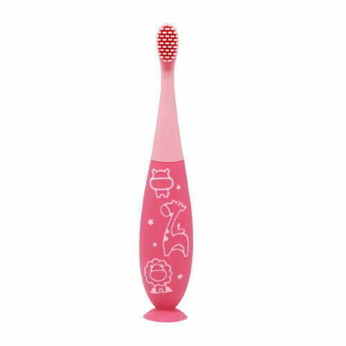 Marcus & Marcus Reusable Toddler Toothbrush Pink