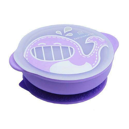 Marcus & Marcus Self-Feeding Suction Bowl With Lid WIllo