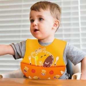 Marcus & Marcus Wide Coverage Silicone Baby Bib