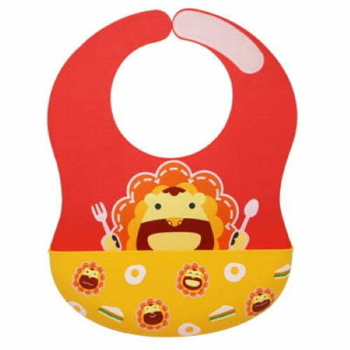 Marcus & Marcus Wide Coverage Silicone Baby Bib Marcus