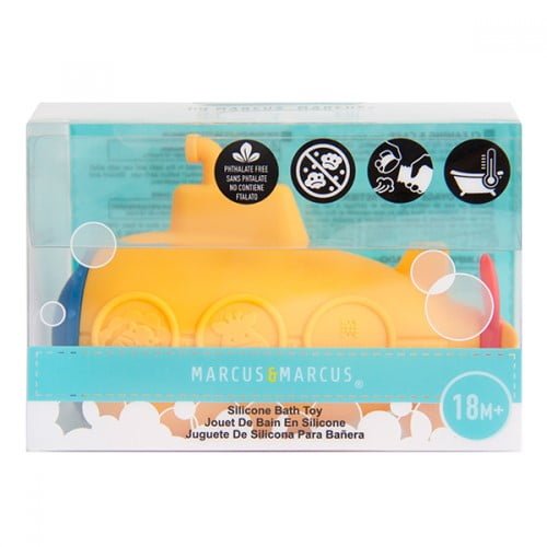 Marcus & marcus Silicone Bath Toy SUbmarine