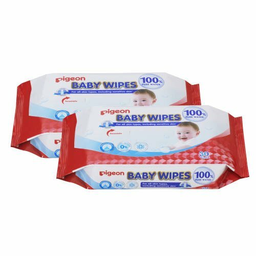 Pigeon Baby Wipes 30 x 2 packs