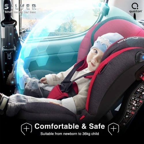 Quinton Silver Car Seat