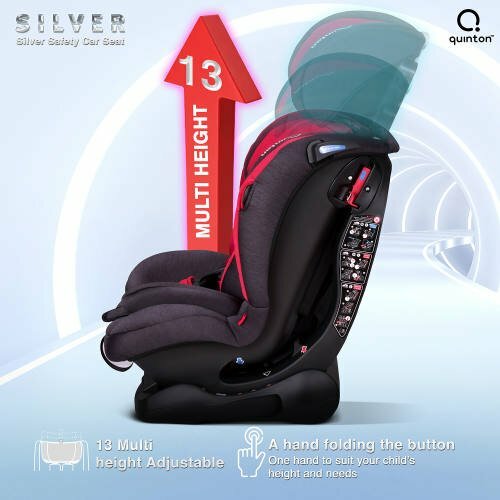 Quinton Silver Car Seat