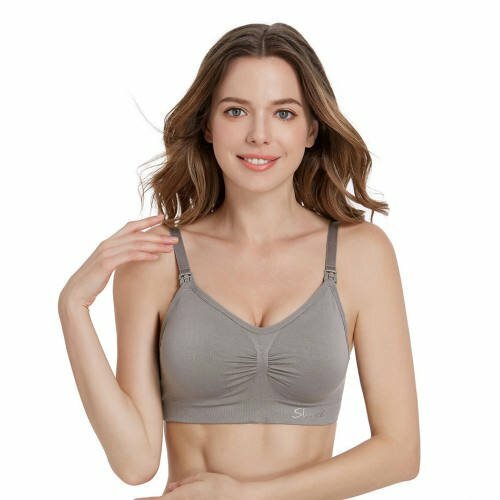 Shapee Classic Nursing Bra GREY