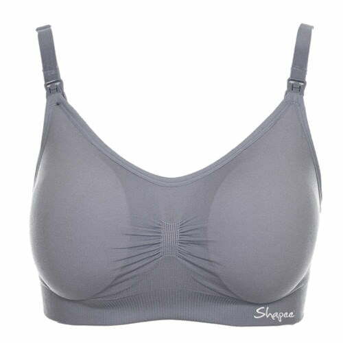 Shapee Classic Nursing Bra GREY