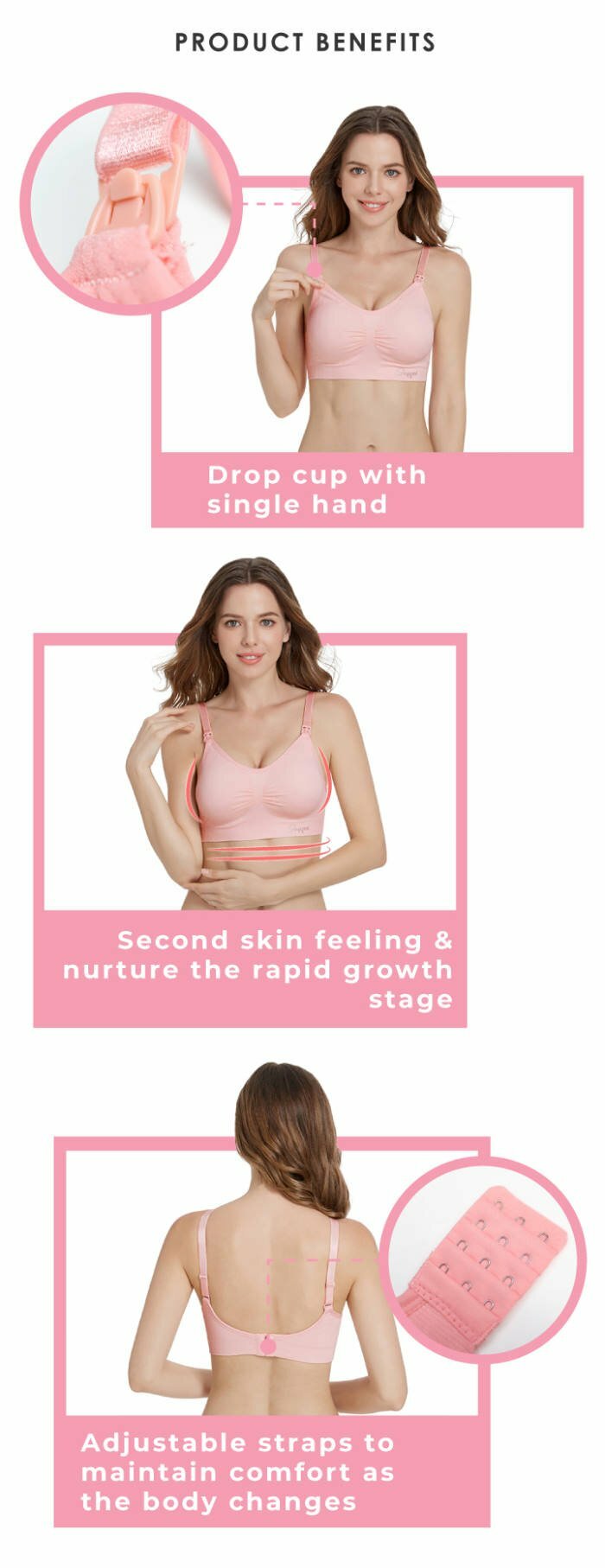 Shapee Classic Nursing Bra Product Descriptions