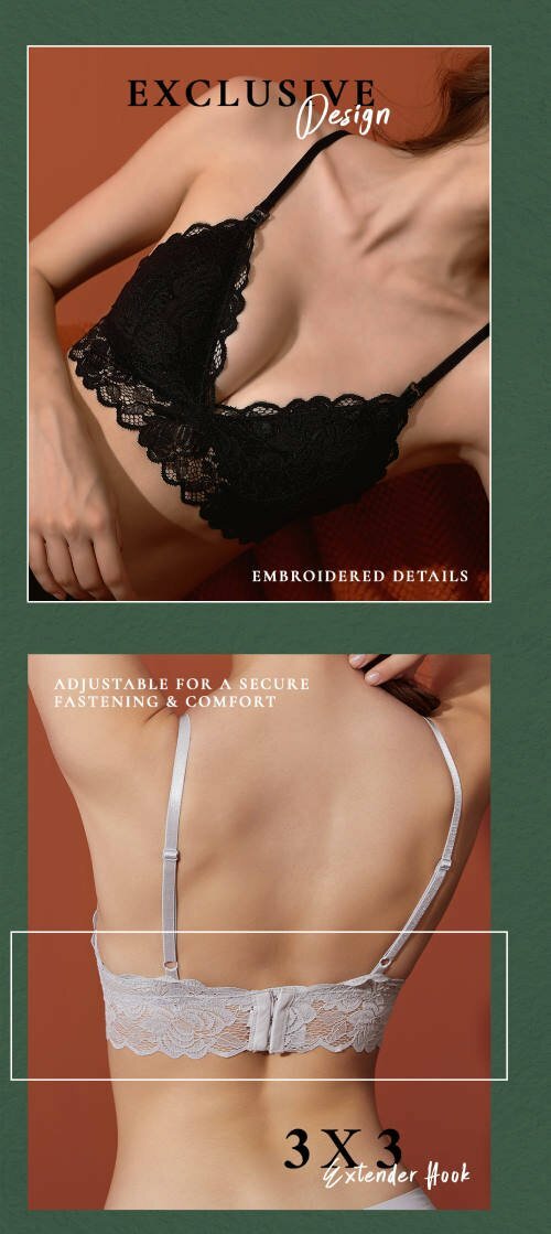 Shapee Lacey Nursing Bralette Descriptions