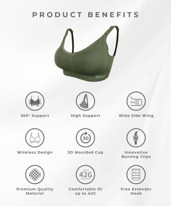 Shapee Luxe Nursing Bra Descriptions