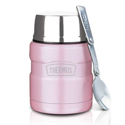 Thermos King Food Jar 410ml LIGHT PINK