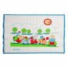 Anakku Rubber Cot Sheet BLUE