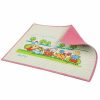 Anakku Rubber Cot Sheet PINK