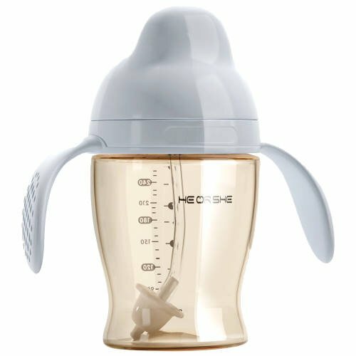 He Or She Dental Care Sippy Cup 240ml GREY