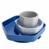 He Or She Toddler Feeding Set BLUE