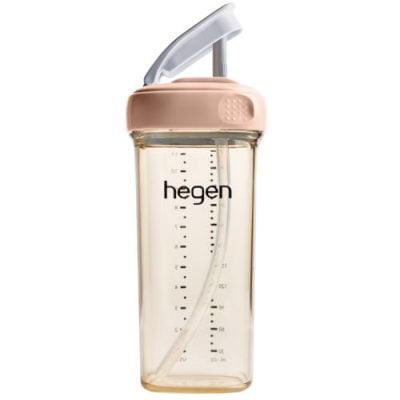 Hegen PCTO Straw Cup PPSU 330ml PINK 1