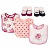 Hudson Baby Baby Bib & Sock 5pcs 17605