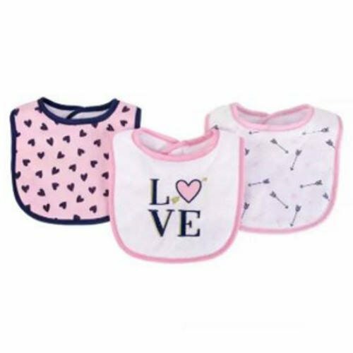 Hudson Baby Baby Bib 3pcs 56212