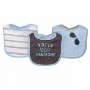 Hudson Baby Baby Bib 3pcs 56215