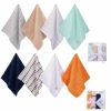 Hudson Baby Wash Cloth Woven 4pcs